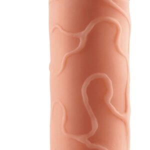 Penishülle mit Hodenring „Perfect 1" Extension with Ball Strap“, verlängert um 2,5 cm