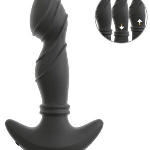 Prostata-Vibrator mit Rimming-Massageringen