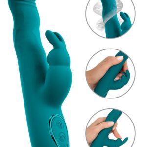Rabbitvibrator mit Wiggling-Funktion