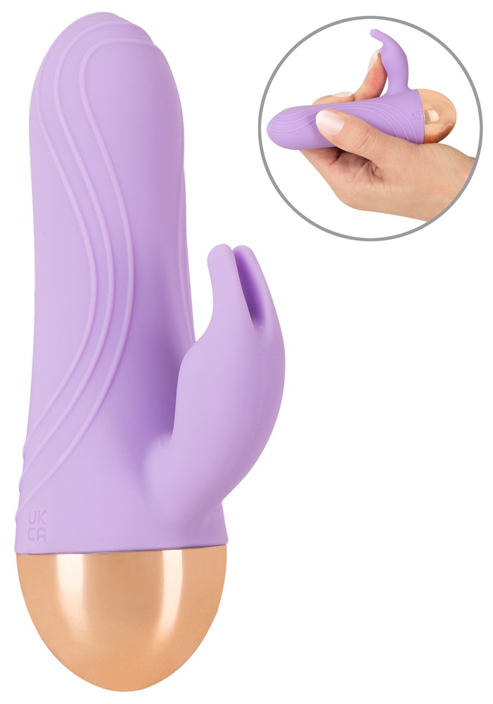 Rabbitvibrator „Dual Density“ im Miniformat