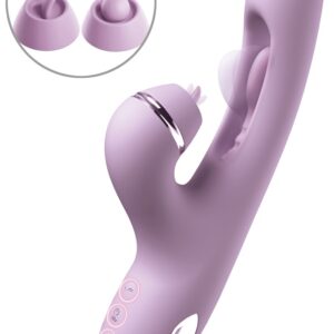 Rabbitvibrator „G-Touch Pulse Pro“ inklusive 3 Klitoris-Aufsätze
