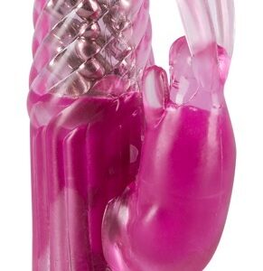 Rabbitvibrator „Sugar Babe“, 22 cm, mit 8 Vibrationsstufen und 4 Rotationsstufen