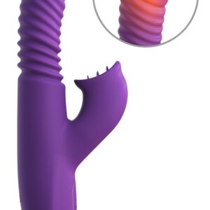 Rabbitvibrator „Ultimate Thrusting Clit Stimulate-Her“, 24 cm
