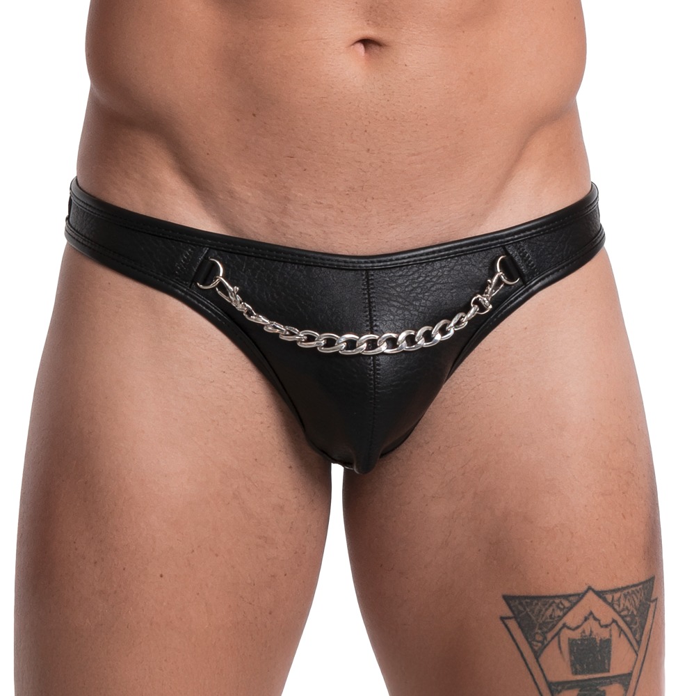 Riostring aus stilvollem Lederimitat