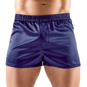 Satin-Pants mit Eingriff vorne
