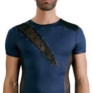 Shirt aus elastischer Mikrofaser und Powernet