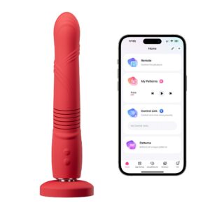 Stoßvibrator „Gravity“ mit abnehmbarem Saugfuß