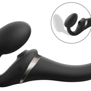 Strapless Strap-on „Multi Orgasm Bendable“ mit 3 Motoren
