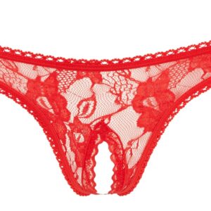 String ouvert aus Spitze