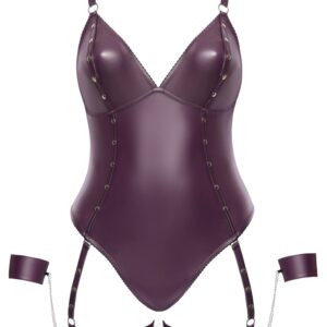Stringbody inklusive Bein- und Handfesseln