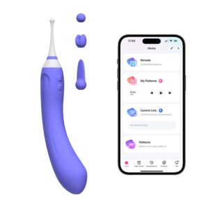 Vibrator „Hyphy“ inklusive 3 Aufsätze