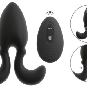 Vibro-Analplug mit Fernbedienung